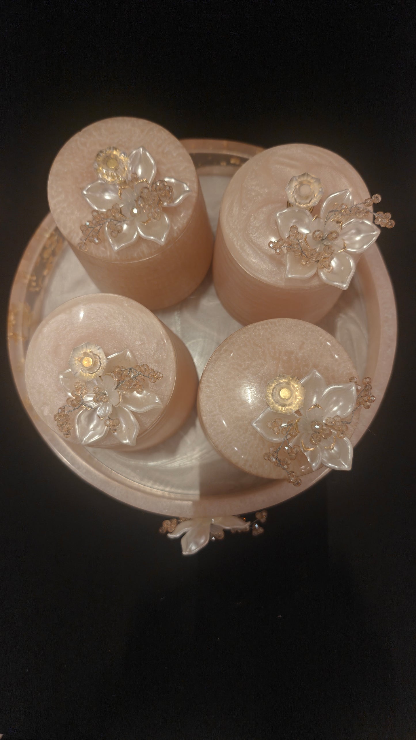 Resin jar sets. Set of 4